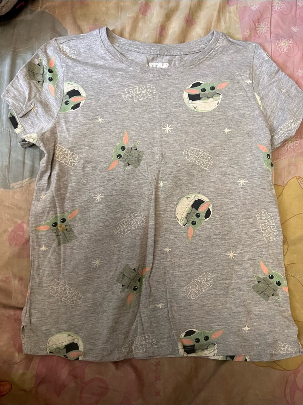 Star Wars Kids Short Sleeve Tee in Gray